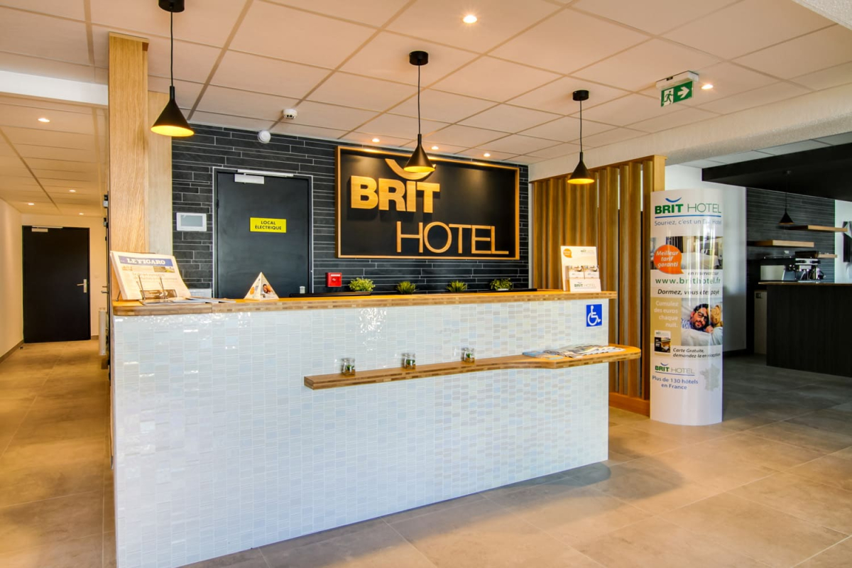 Brit Hotel La Neuvillette - réception